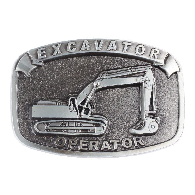 Operator Excavator Belt Buckle