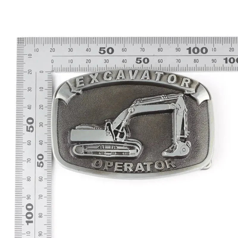 Operator Excavator Belt Buckle