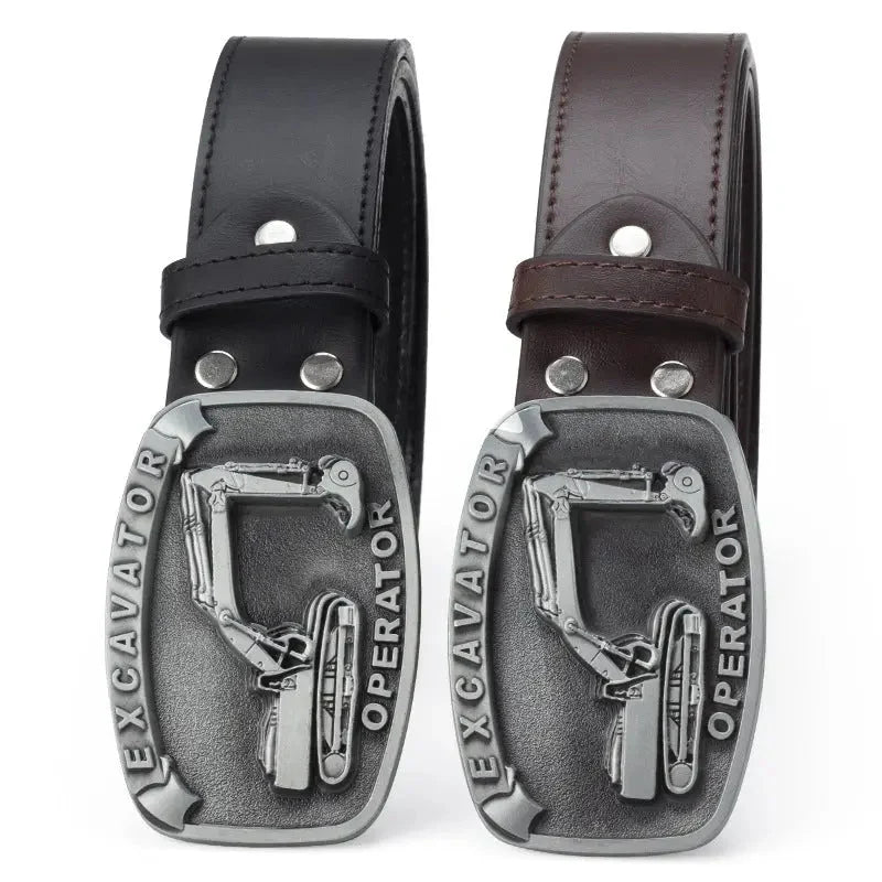 Operator Excavator Belt Buckle