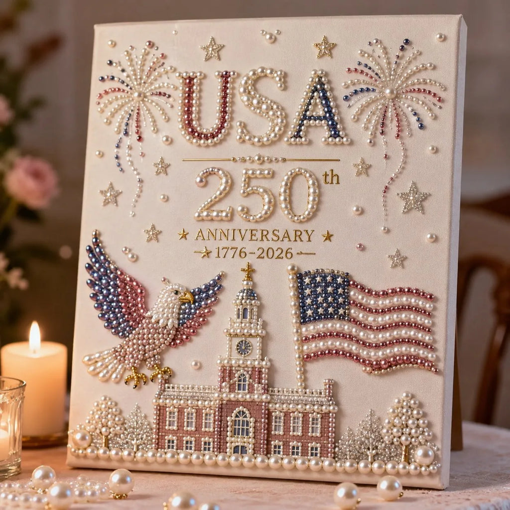 USA 250th Anniversary DIY Pearl Painting Kit
