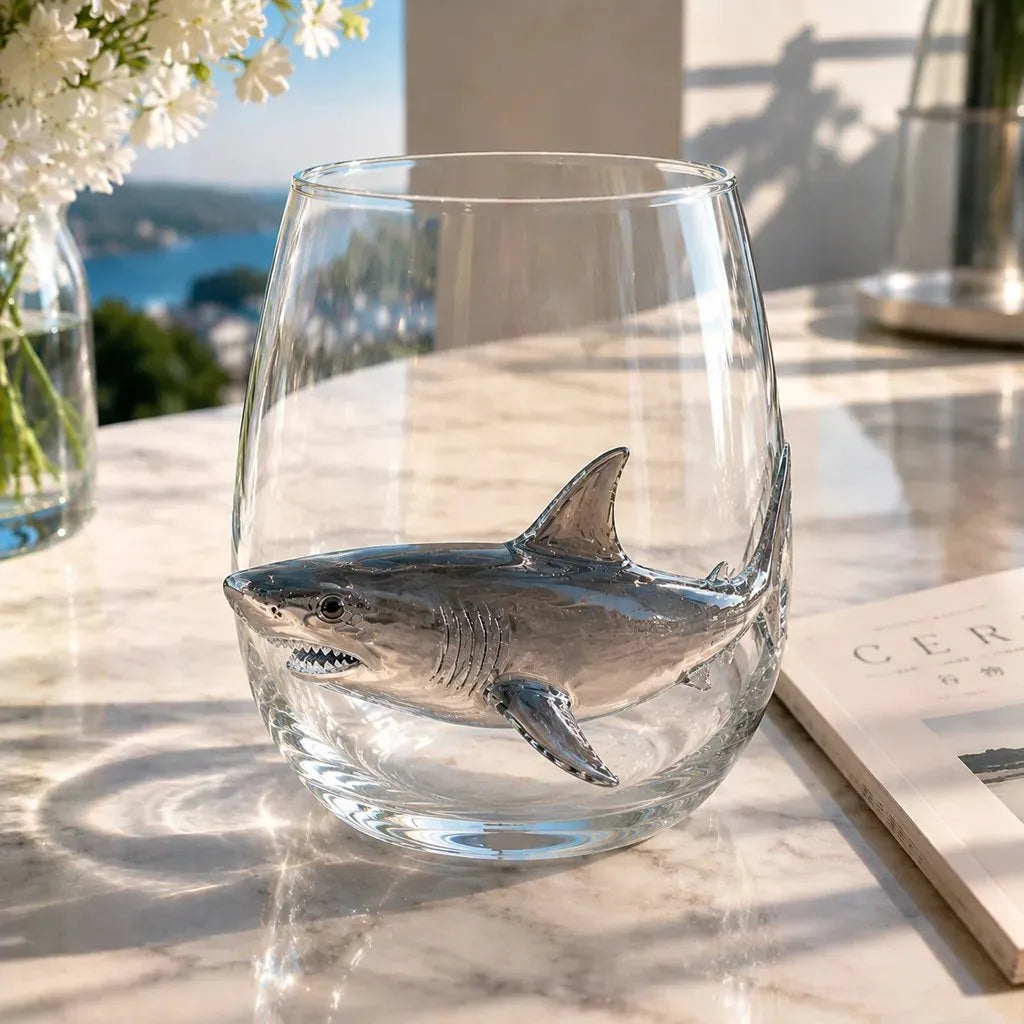 The Perfect Beach House Gift 3D Ocean Animal Artisan Glassware Collection