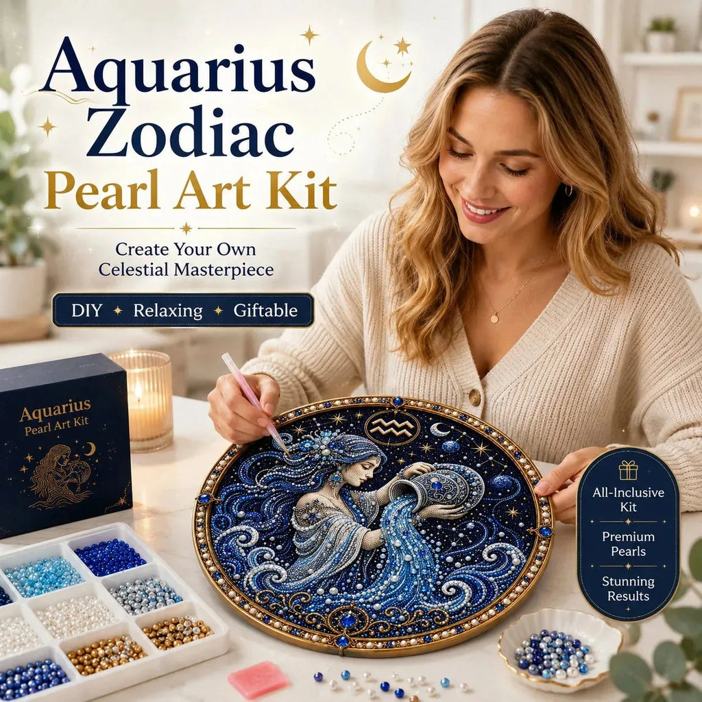 DIY Pearl Zodiac Wall Art Kit