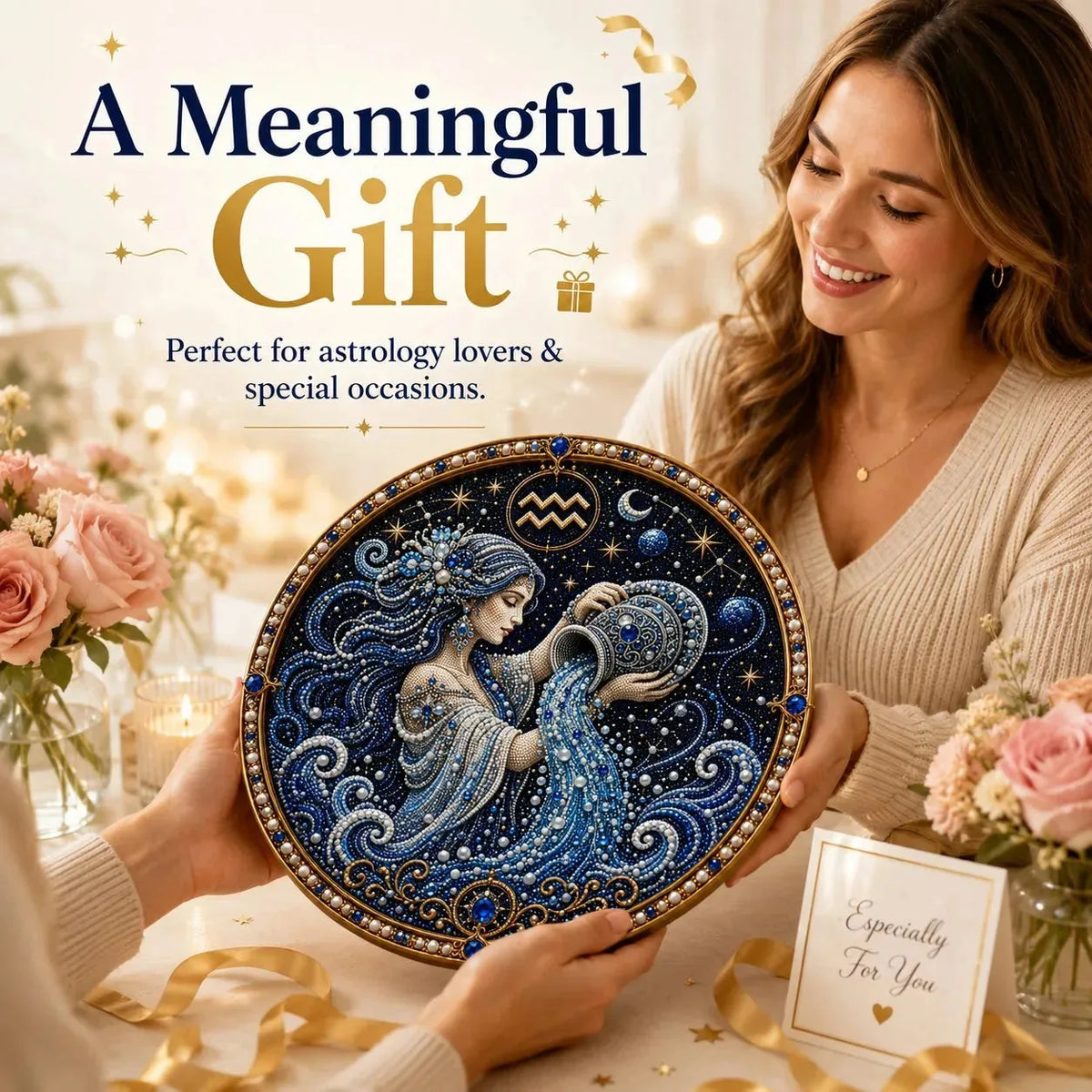 DIY Pearl Zodiac Wall Art Kit