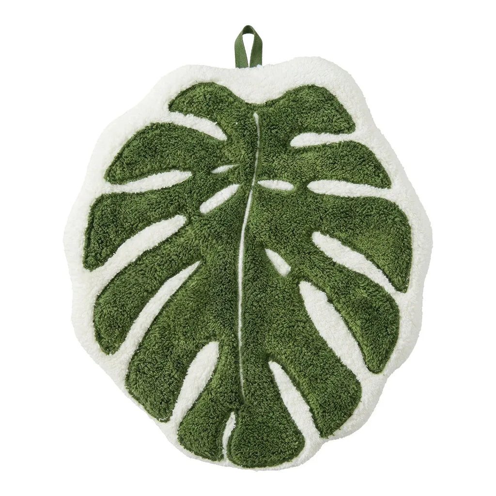 Botanical Leaf Microfiber Hand Towel 6 Pack
