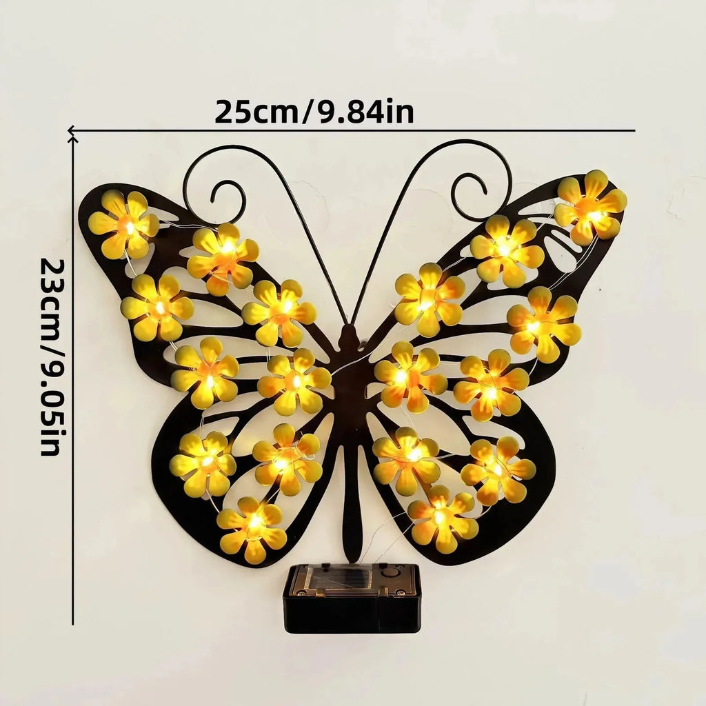 Solar Butterfly Light Elegant Glow for Your Outdoor Space