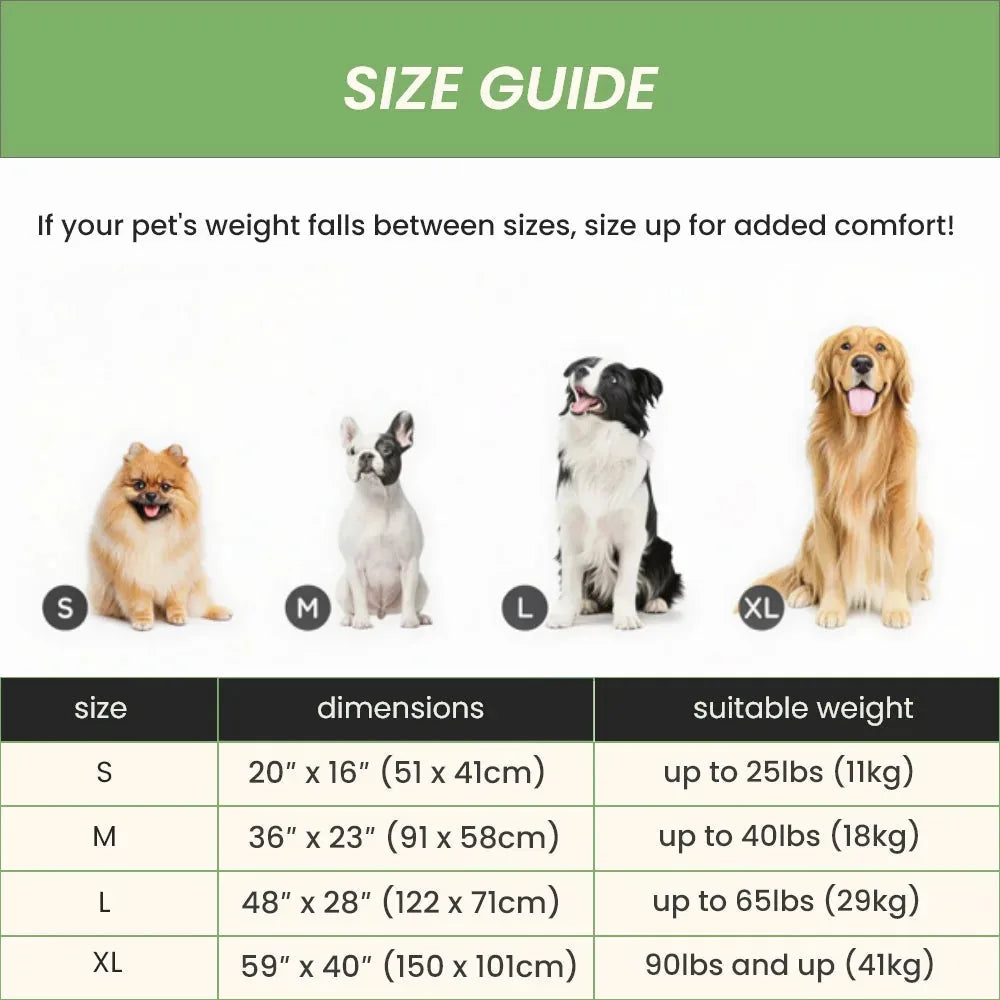 Self-cooling pet mat