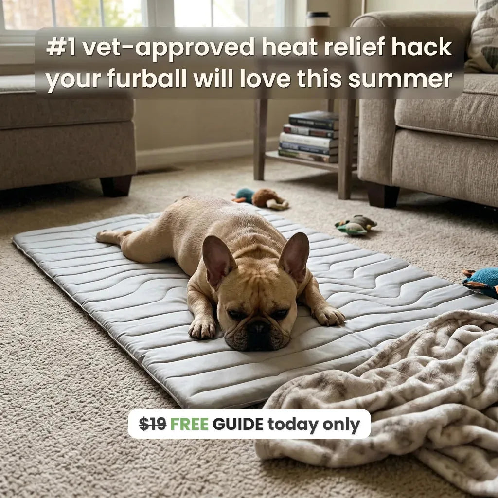 Self-cooling pet mat