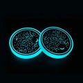 LED Car Cup Holder Coasters-2 PCS