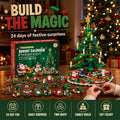 24-Day Christmas Countdown Building Block Set