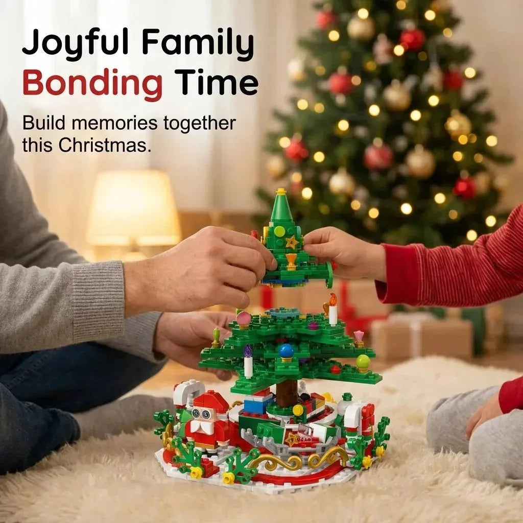24-Day Christmas Countdown Building Block Set