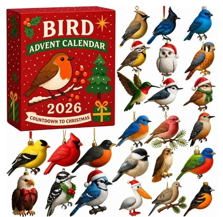 2026 Pet Advent Calendar Ornament Set