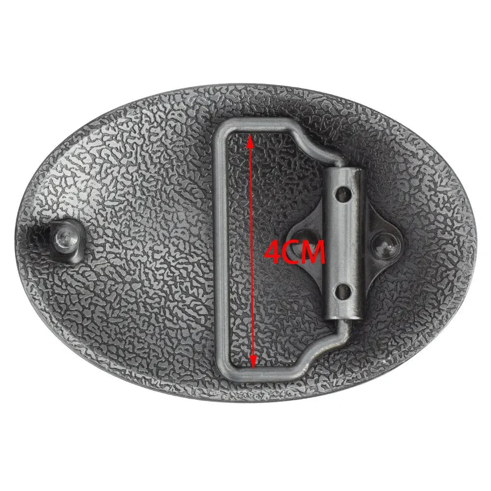Oval Arabesque Belt Buckle
