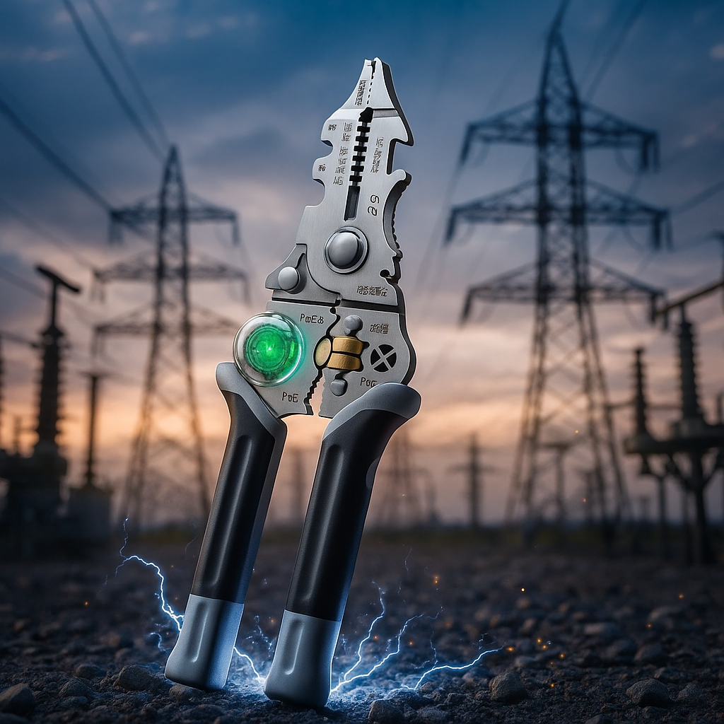 Sikunuo | Multi-Task Wire Stripper Voltage Detector Plier