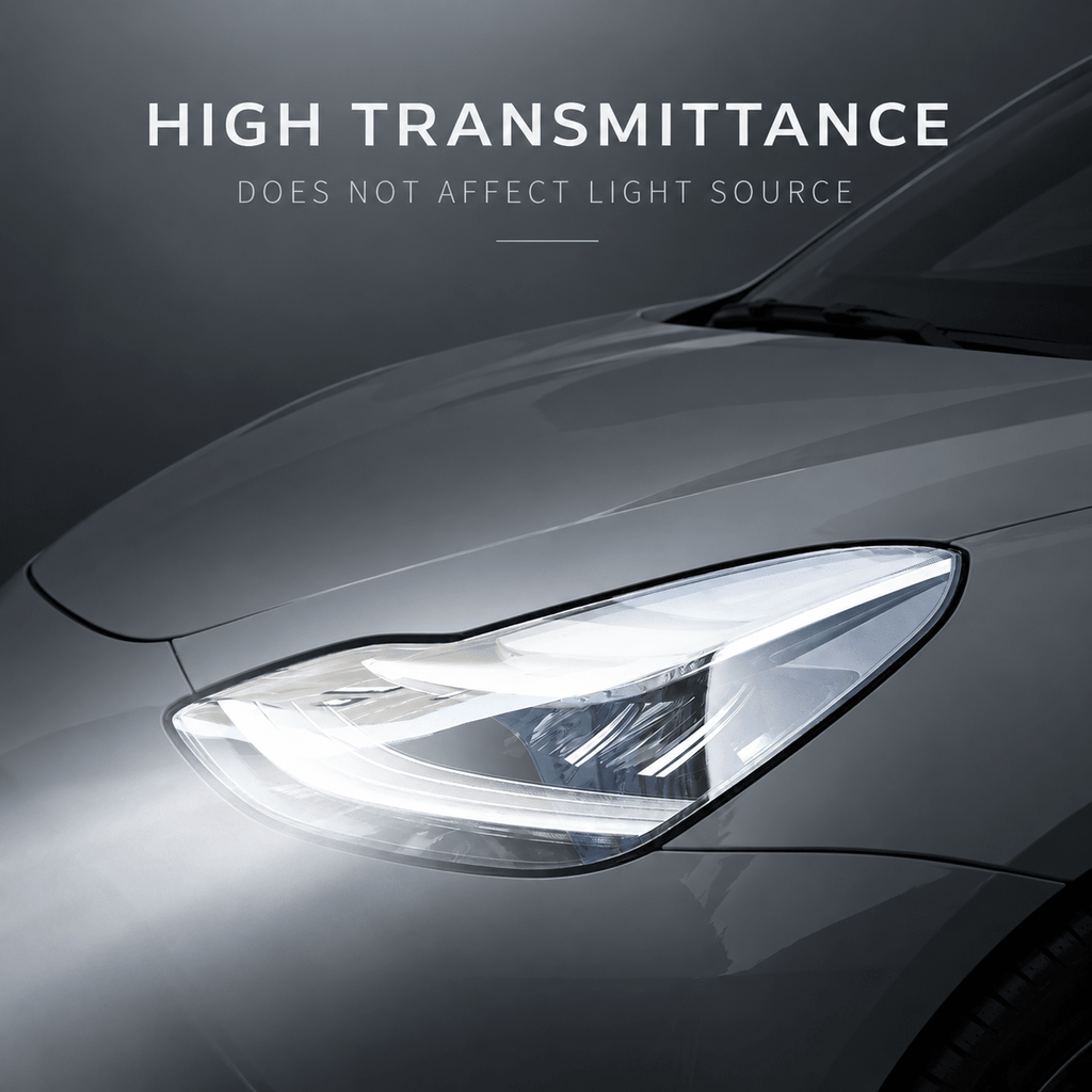 Pre-Cut TPU Headlight Protection Film for Model 3 | Clear, Smoked & Photochromic