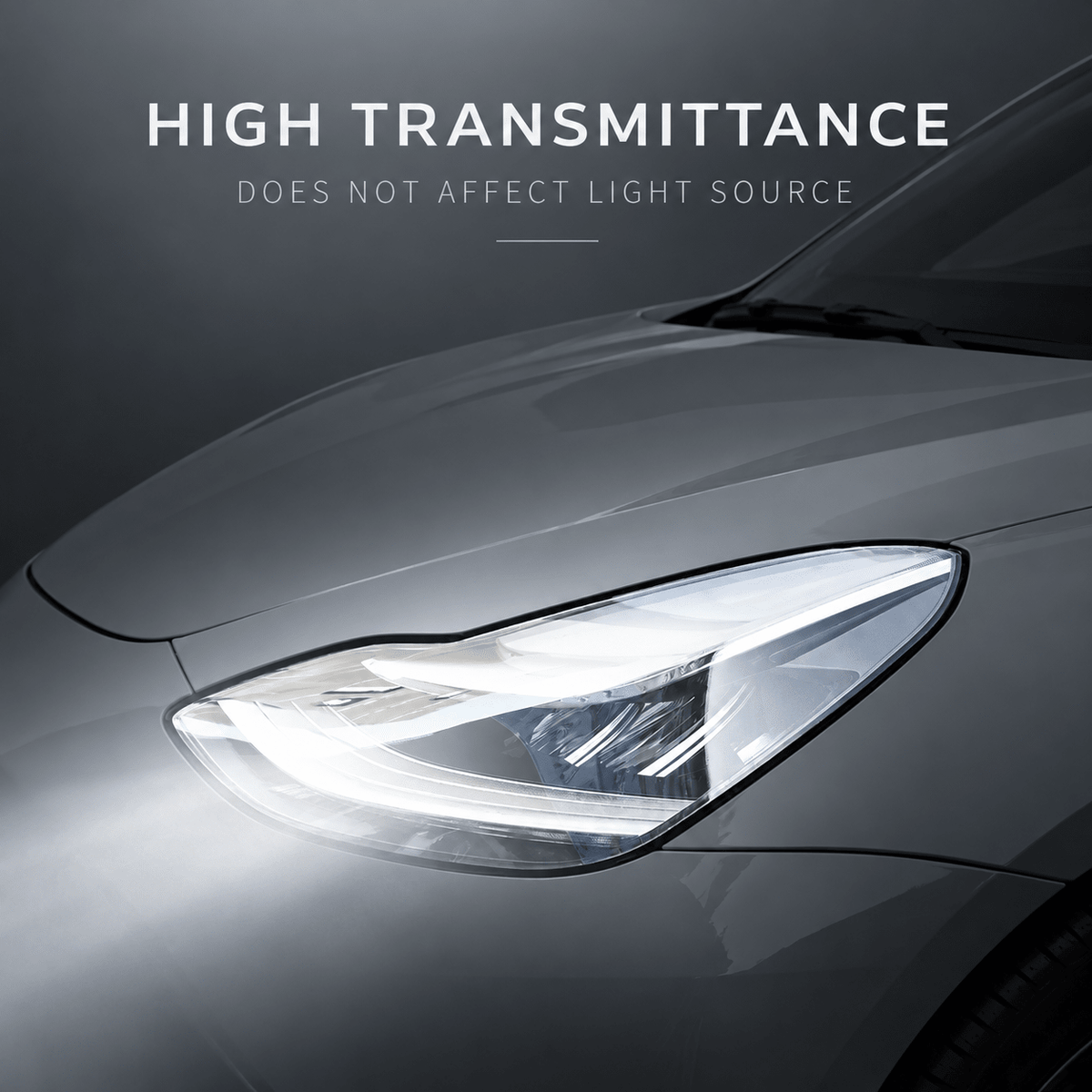 Pre-Cut TPU Headlight Protection Film for Model 3 | Clear, Smoked & Photochromic