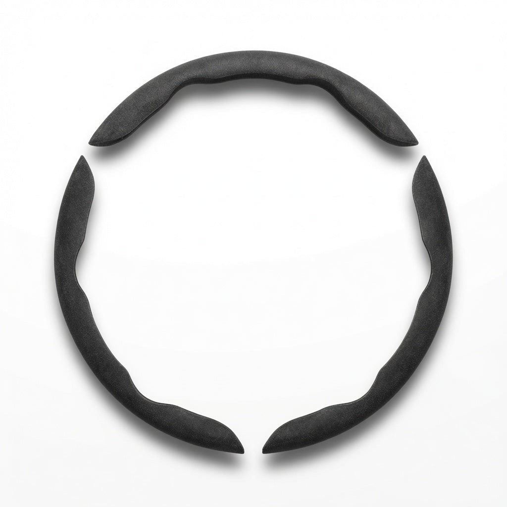 Premium Alcantara Anti-Slip Steering Wheel Cover for Model Y / Model 3 (3-Piece Set)
