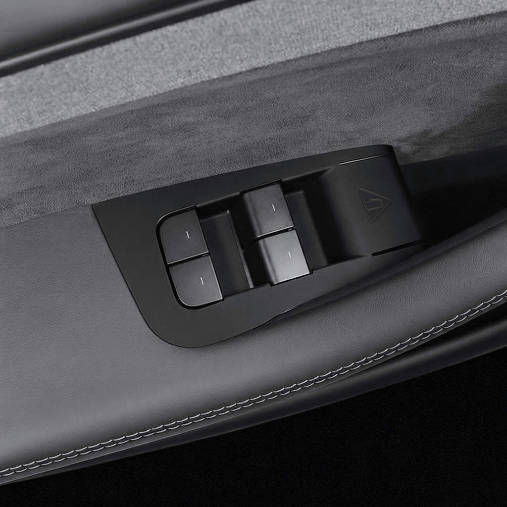 Premium Silicone Window Switch Protection Cover for Model YL 6-Seater