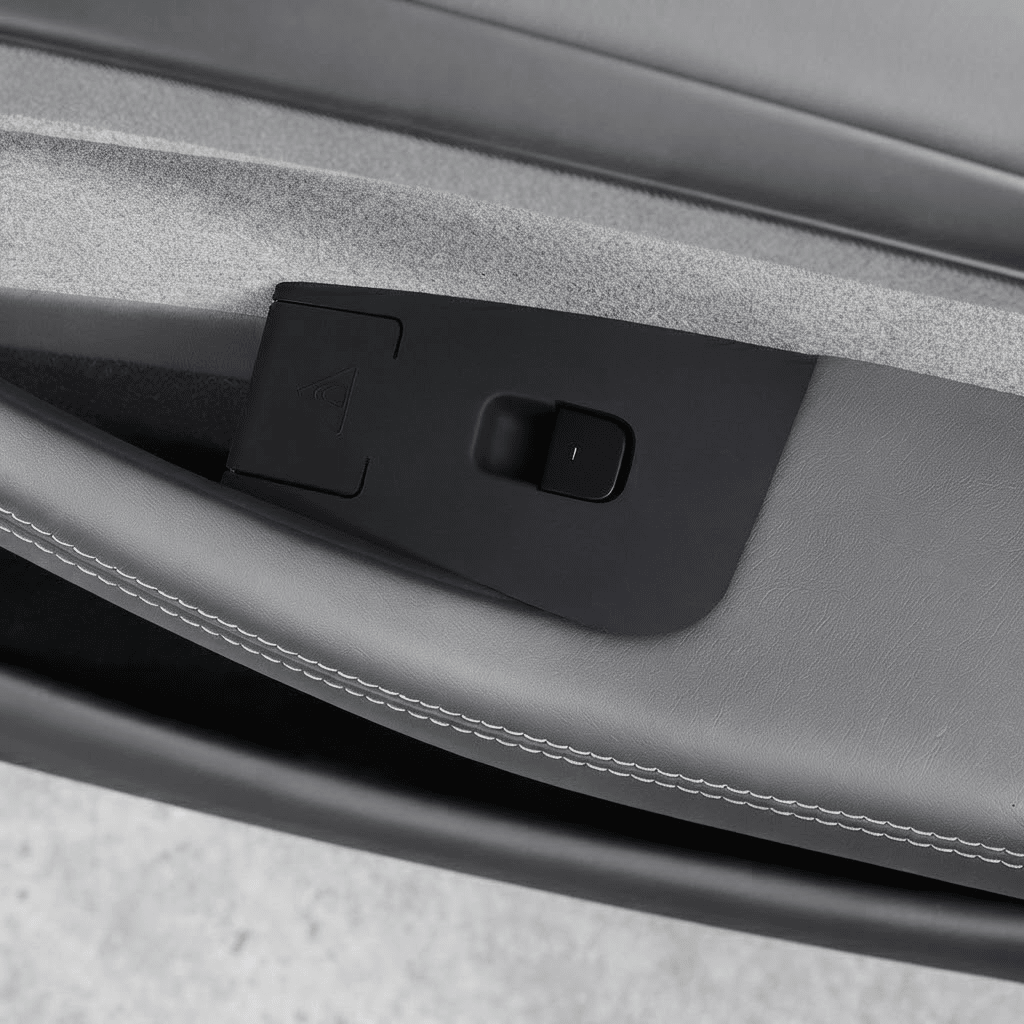 Premium Silicone Window Switch Protection Cover for Model YL 6-Seater