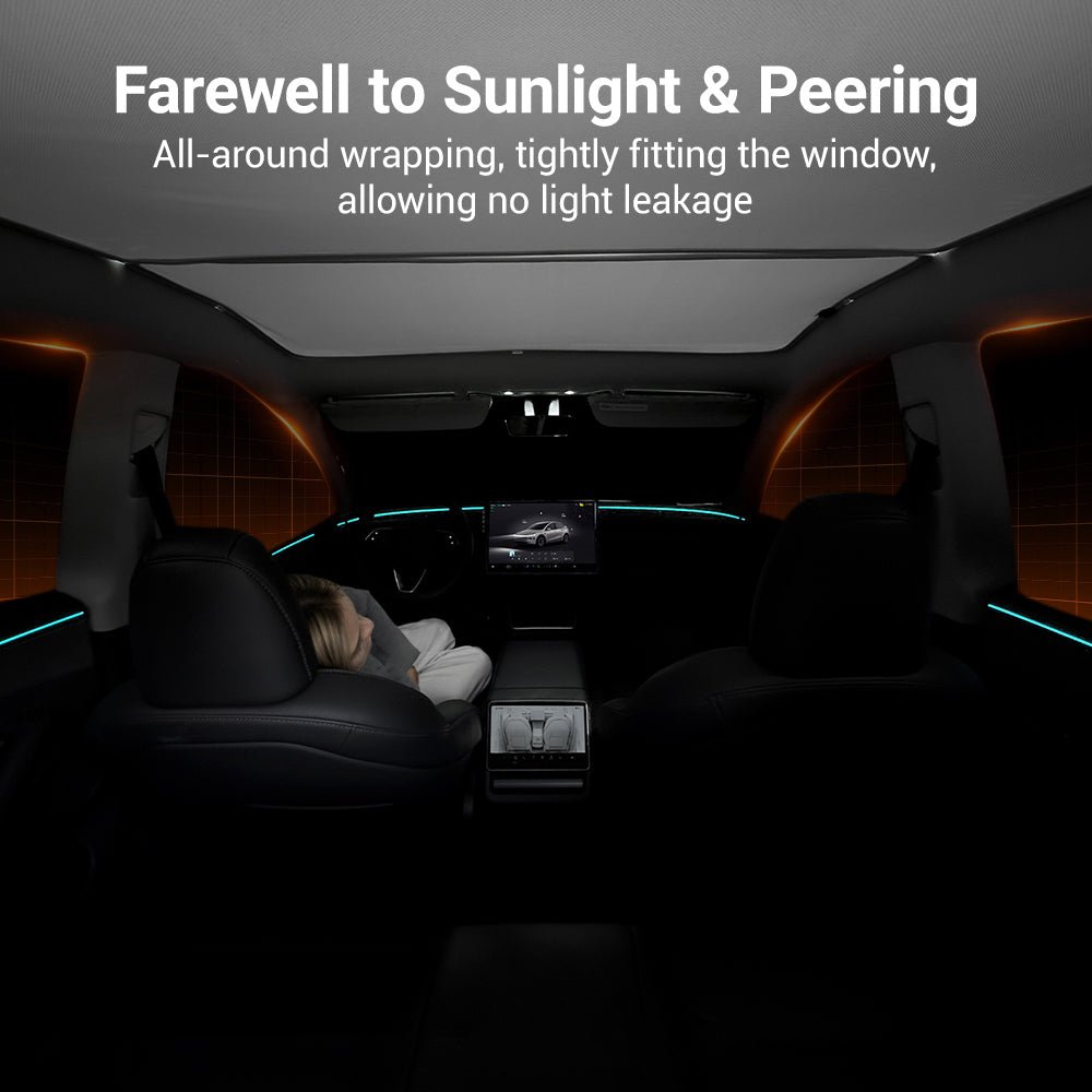 Privacy Side Window Shades for Model Y Juniper & Model 3 Highland (4PCS)