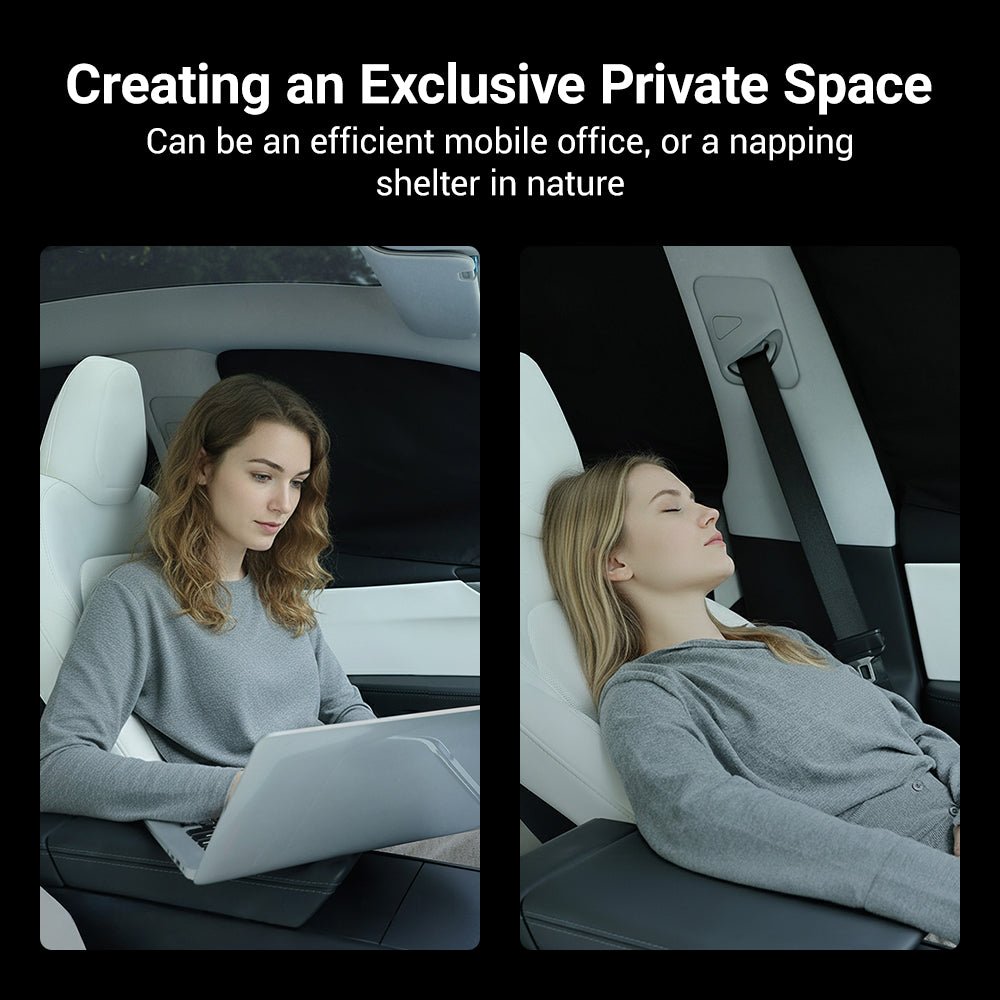 Privacy Side Window Shades for Model Y Juniper & Model 3 Highland (4PCS)