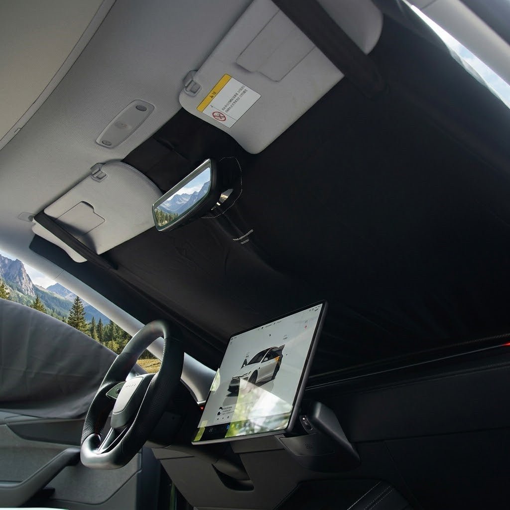 NovaPads Full Car Privacy Sun Shade Set (8-Piece) for Model Y Juniper