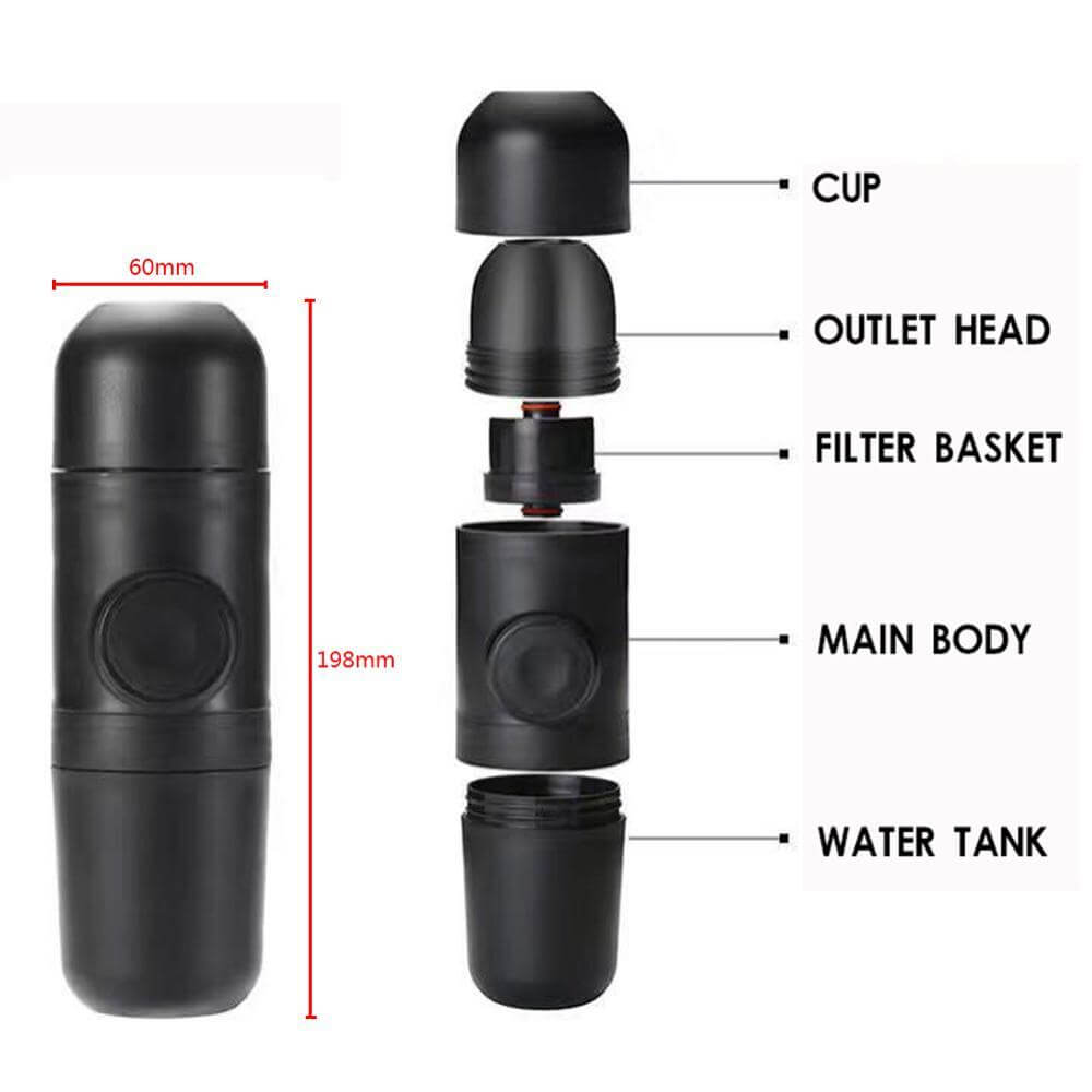 Sikunuo | Portable Mini Espresso Coffee Maker