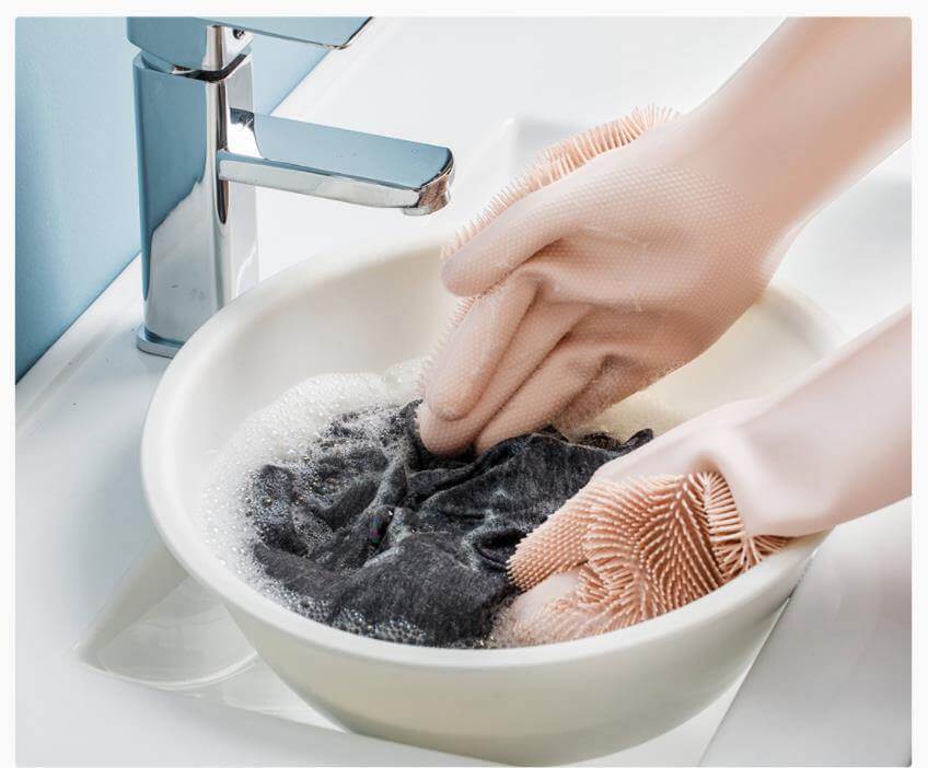 Sikunuo | Non-Slip Magic Silicone Cleaning Gloves