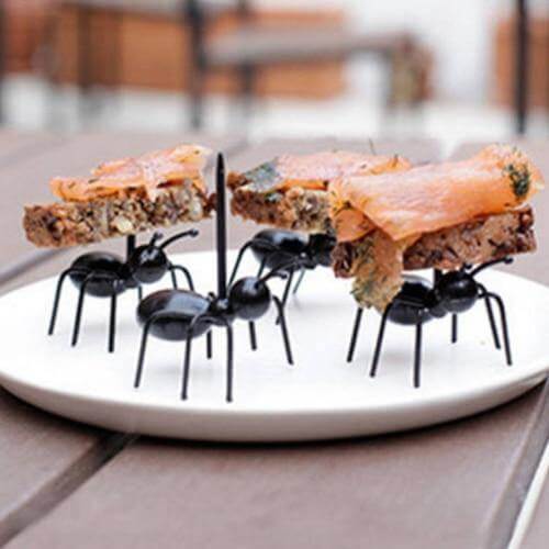 Sikunuo | 12Pcs Ants Food Fruit Holder