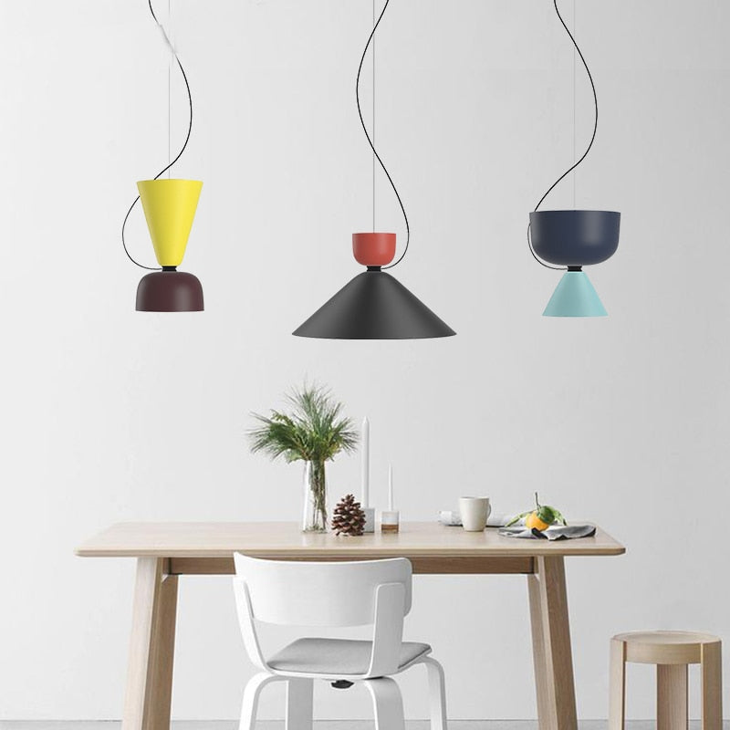 Sikunuo | Nordic Modern Colorful Pendant Lamps