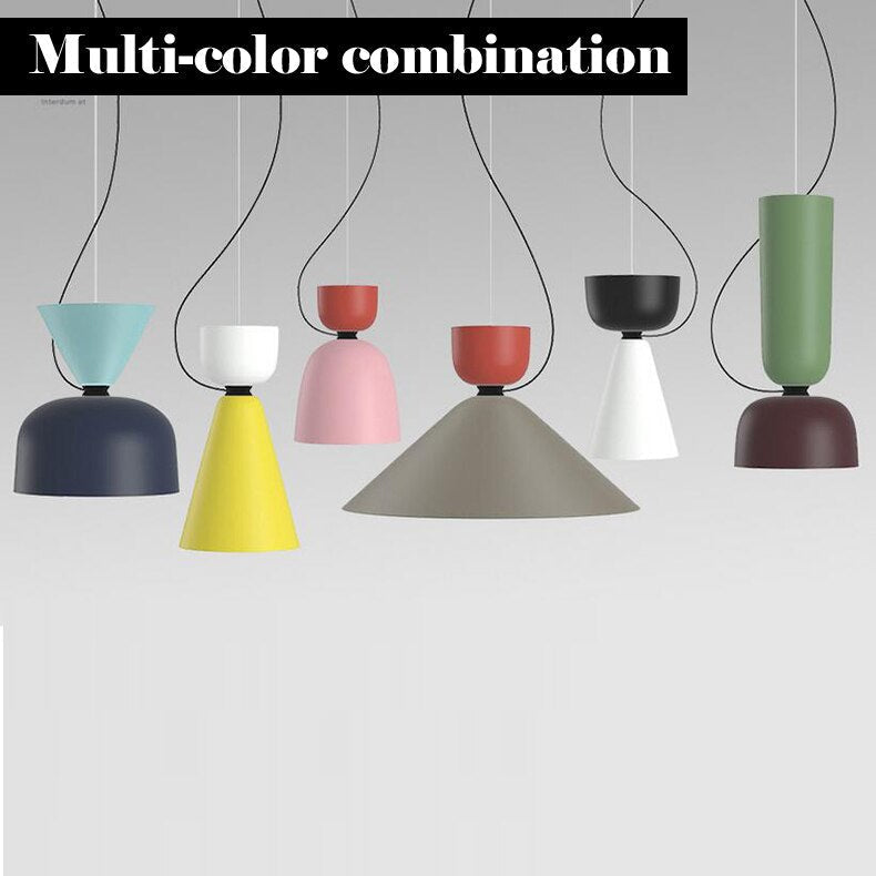 Sikunuo | Nordic Modern Colorful Pendant Lamps