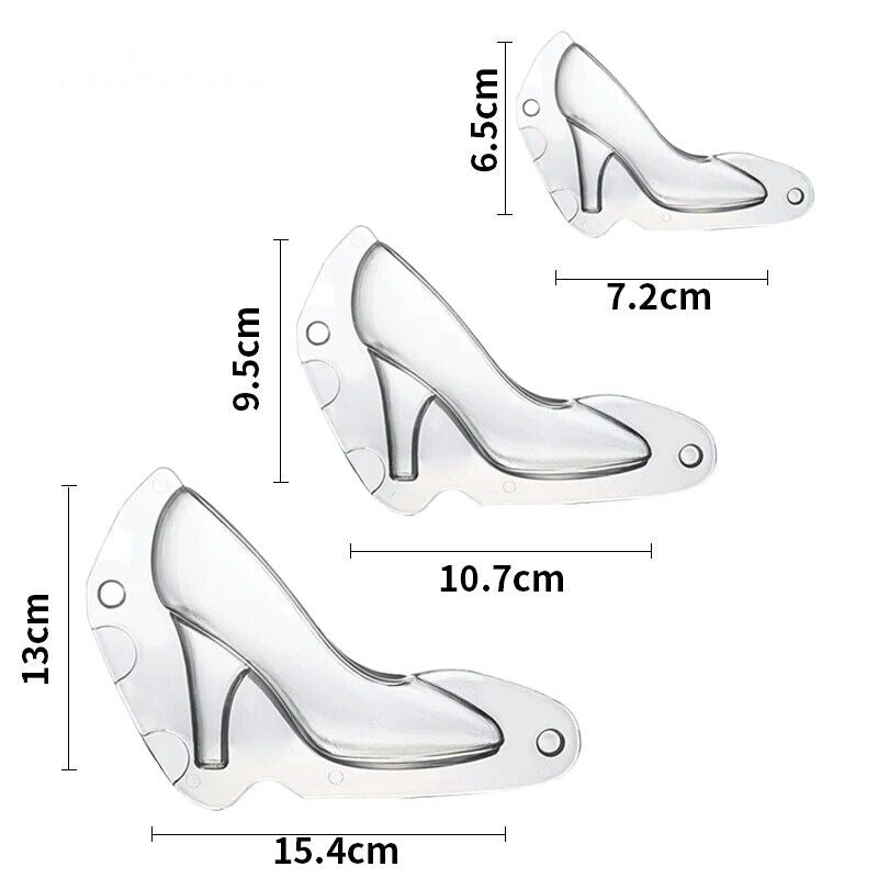 Sikunuo | 3D High Heel Shoe Chocolate Mold