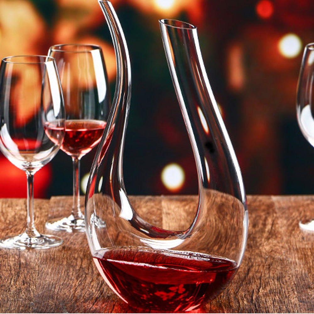 Sikunuo | Handmade Crystal Unique Wine Decanter