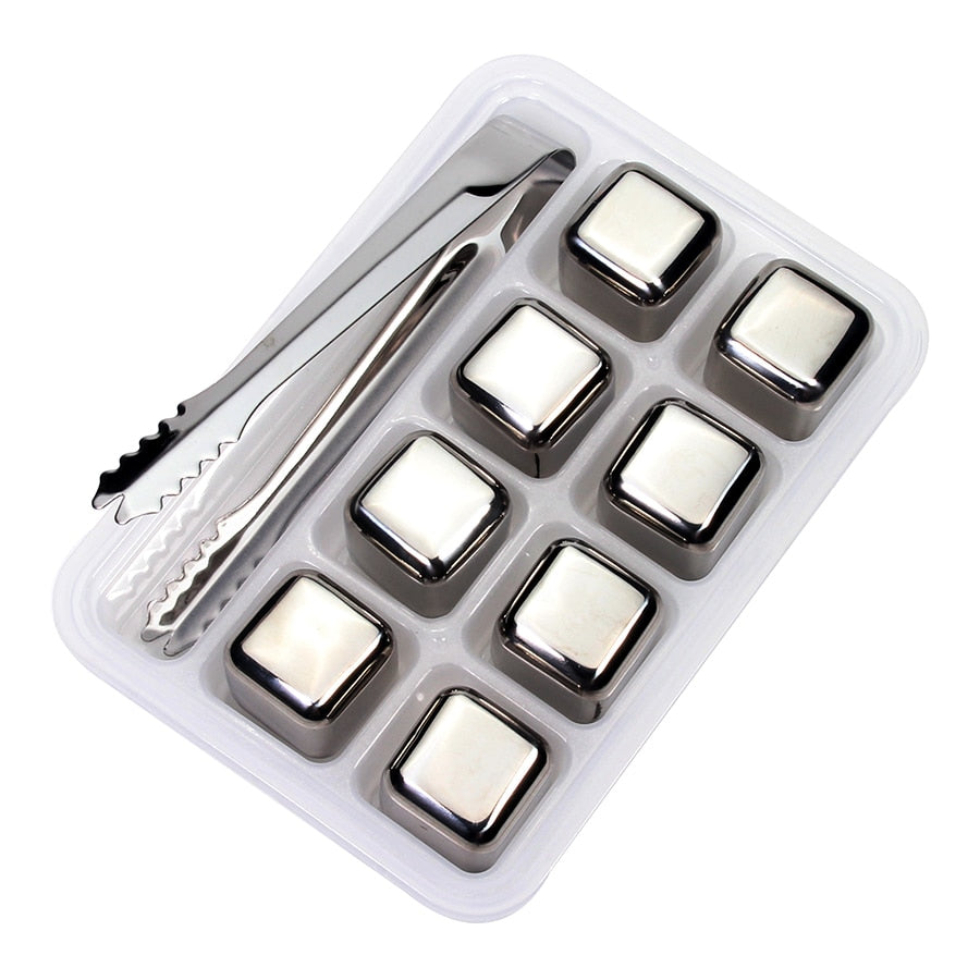 Sikunuo | Stainless Steel Reusable Ice Cubes