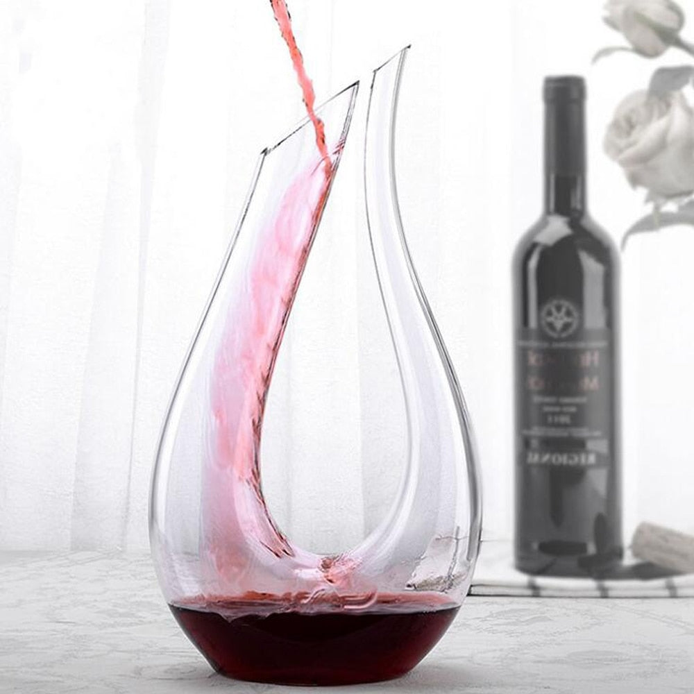 Sikunuo | Handmade Crystal Unique Wine Decanter