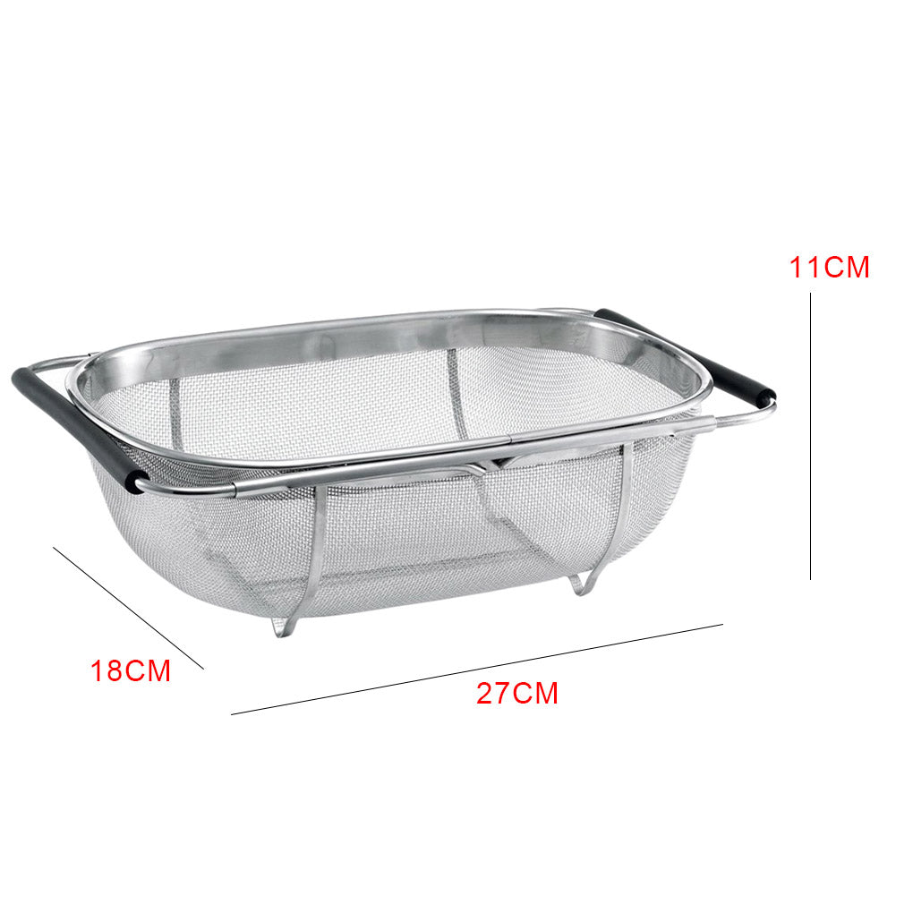 Sikunuo | Retractable Oval Sink Drain Basket