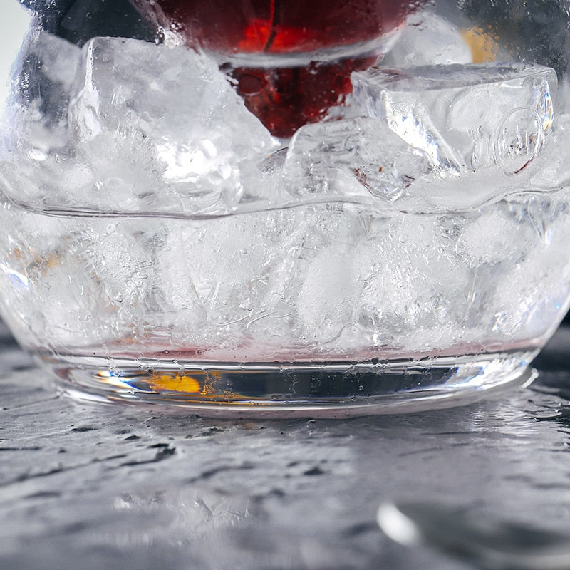 Sikunuo | Crystal Iced Cone Cocktail Glass