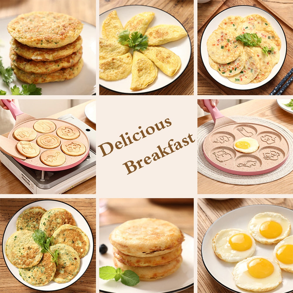 Sikunuo | Breakfast Animal Pancake  Non-Stick Pan