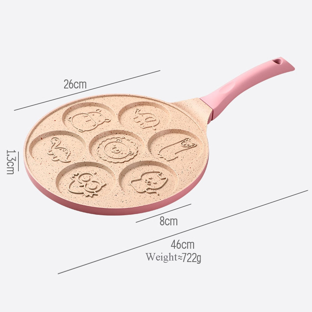 Sikunuo | Breakfast Animal Pancake  Non-Stick Pan