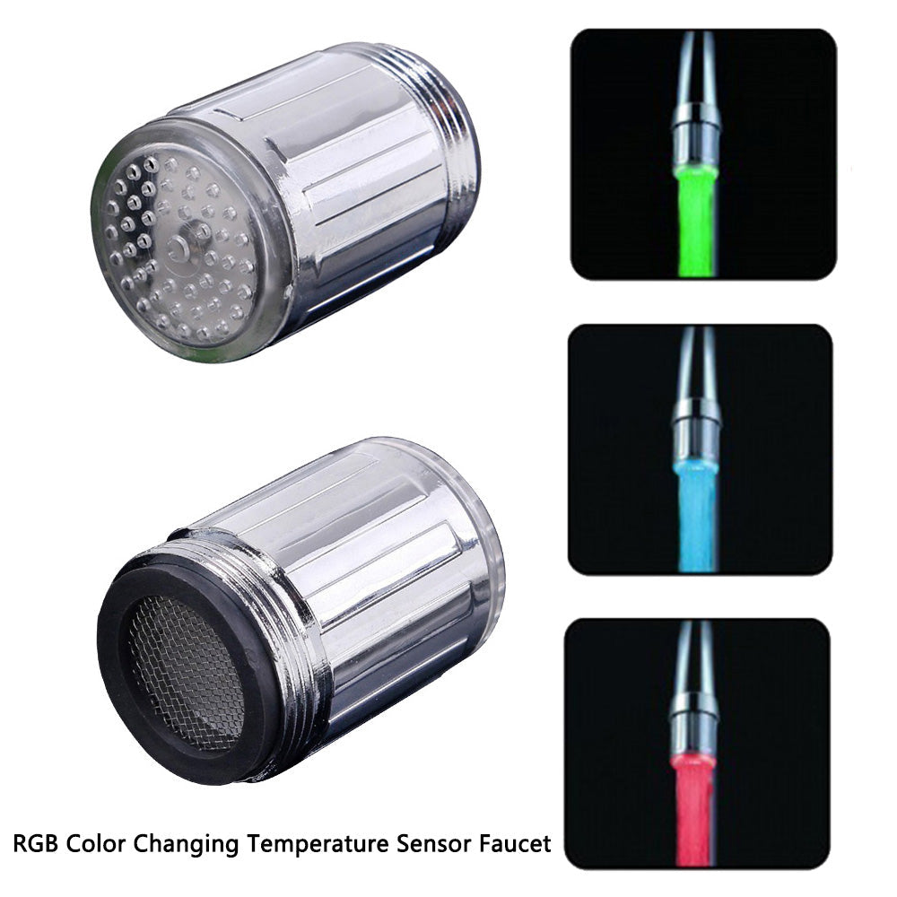 Sikunuo | Colorful Temperature Sensor Faucet Tap