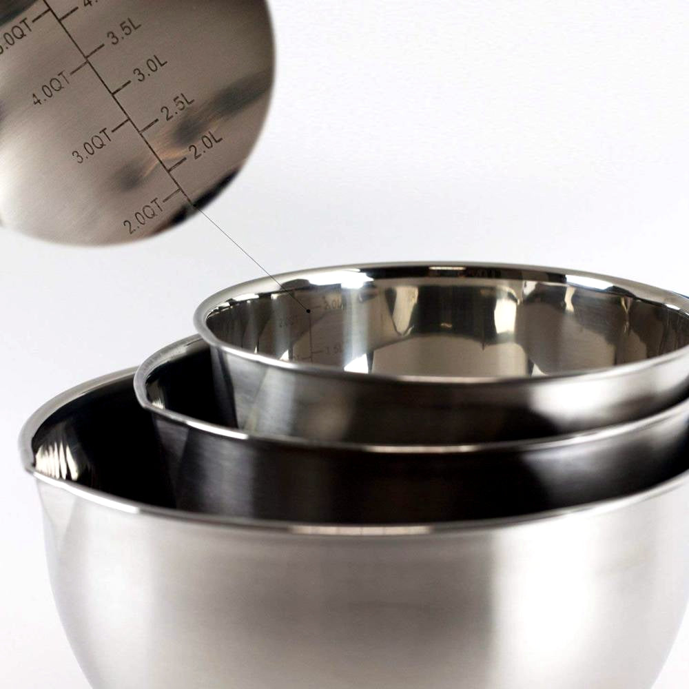 Sikunuo | Non-Slip Multifunctional Grater Mixing Bowls