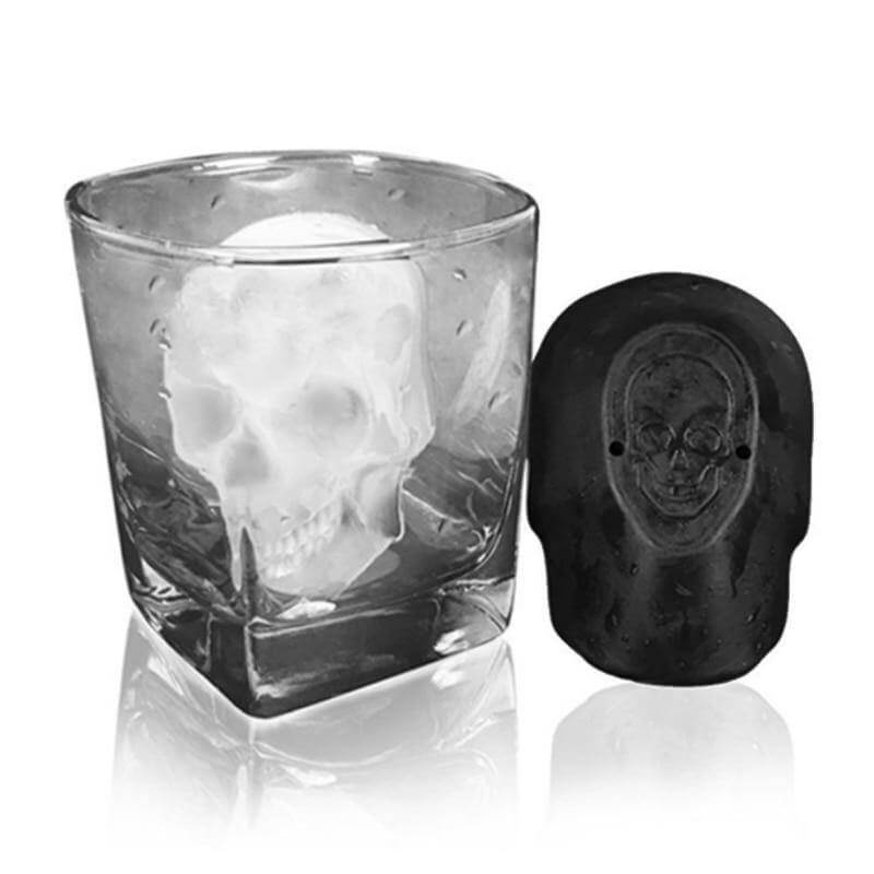 Sikunuo | Big Skull Shape 3D Ice Cube Mold