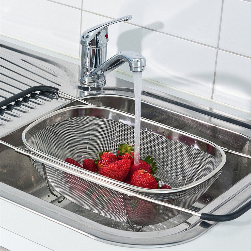 Sikunuo | Retractable Oval Sink Drain Basket