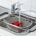 Sikunuo | Retractable Oval Sink Drain Basket