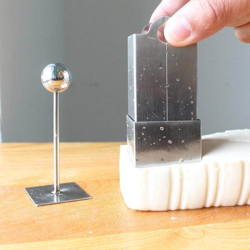 Sikunuo | Handy Square Manual Press Tofu Cheese Slicer