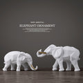 Sikunuo | Elegant Resin Modern Elephant Statue