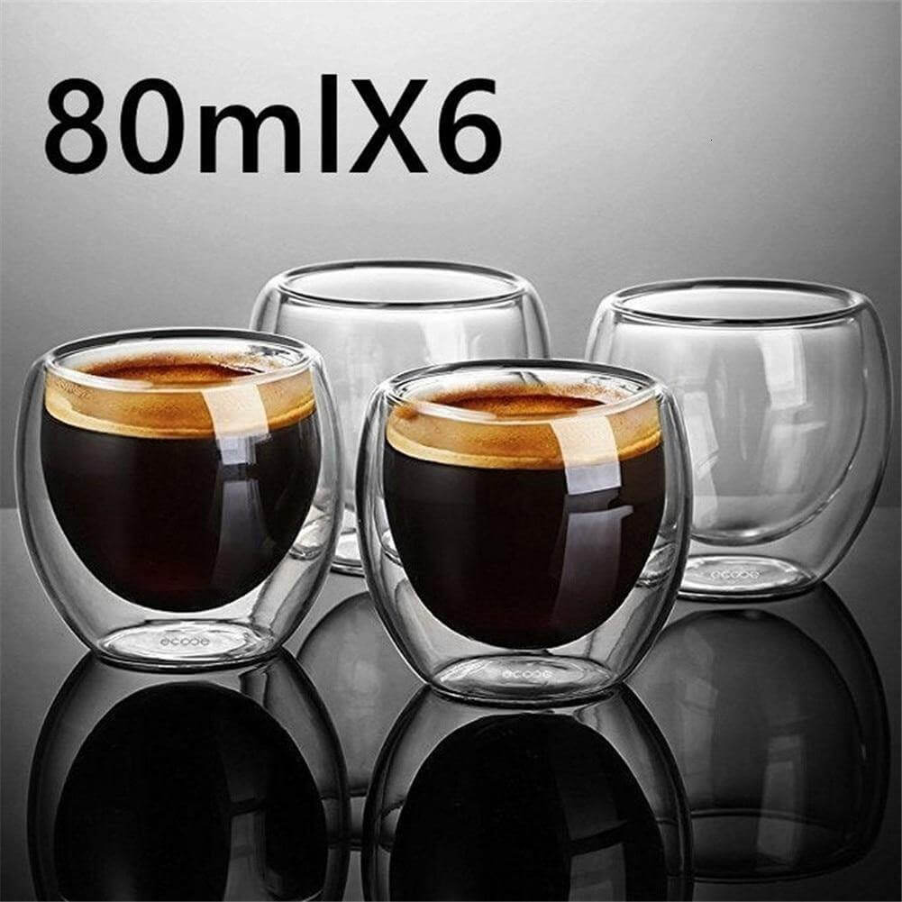 Sikunuo | Espresso Double Glass Cup
