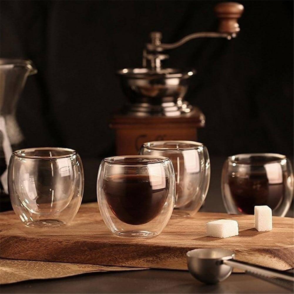 Sikunuo | Espresso Double Glass Cup