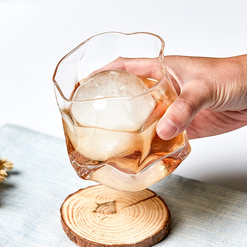 Sikunuo | Distorted Texture Whisky Glass Set