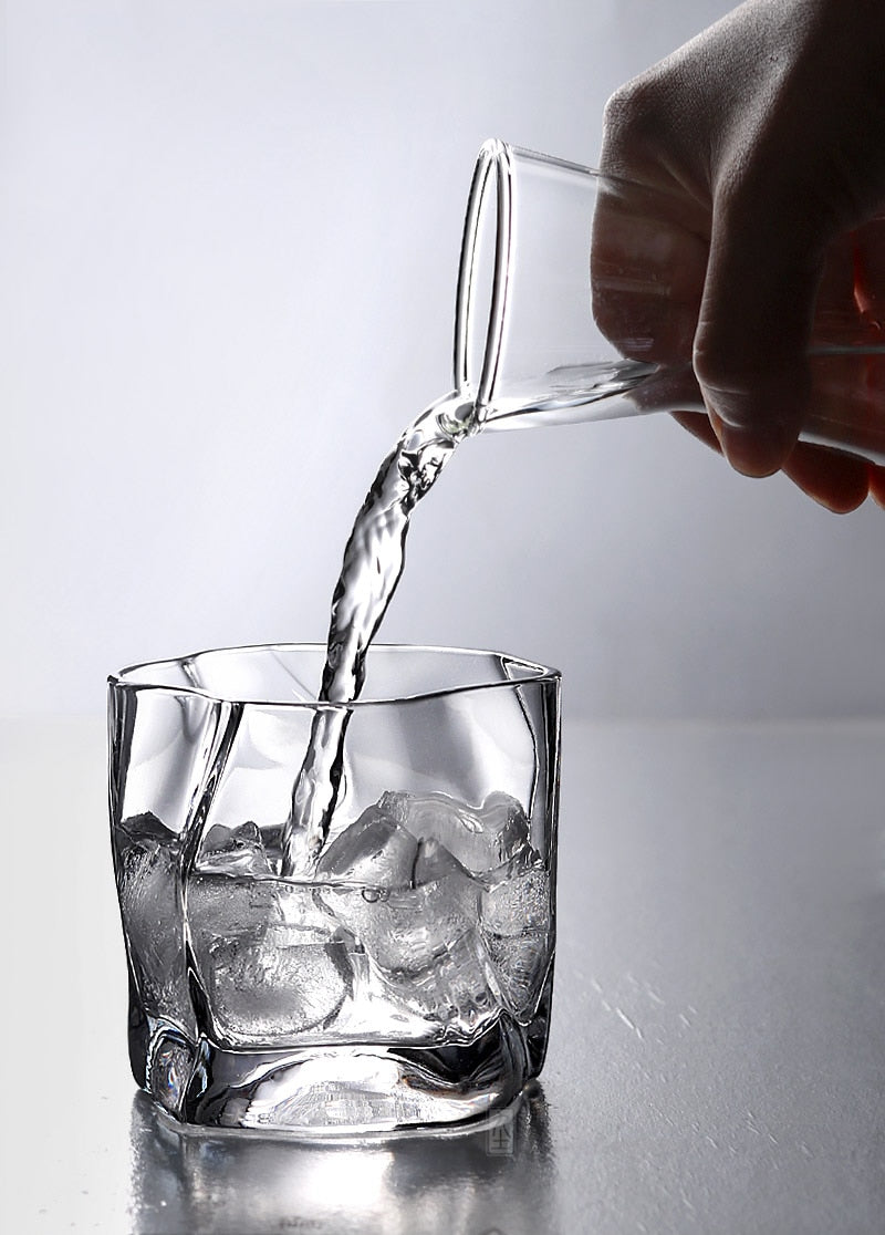 Sikunuo | Distorted Texture Whisky Glass Set