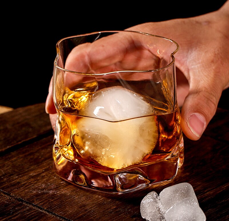 Sikunuo | Distorted Texture Whisky Glass Set